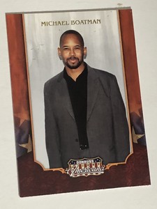 Michael Boatman Trading Card Donruss Americana 2009 #59