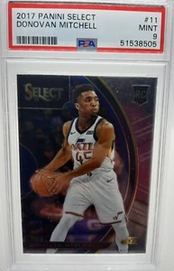 Novato Mitchell 2017-18 Select Concourse Donovan Mitchell PSA 9 #11 ¡control remoto!¡! - Imagen 1 de 2
