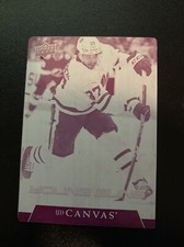 2020-21 Upper Deck Timothy Liljegren Young Guns Canvas Magenta Printing Plate