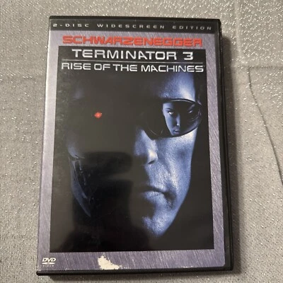 Terminator 3 Rise Of The Machines (DVD, 2003, 2 Disc Wide Screen Edition) - Image 1 of 3