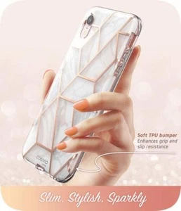 Original For iPhone XR, i-Blason Cosmo Glitter Bumper Cover Shockproof Case +SP - Picture 1 of 28
