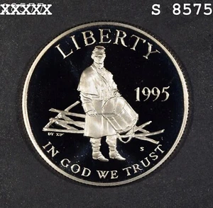 1995-S Civil War Commemorative Half Dollar "GEM PROOF" *Free S/H After 1st Item* - Picture 1 of 2