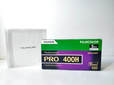 PRO 400H FUJIFILM Professional Negative 120 Film, 5 Rolls 2023.03 - Image 1 of 2