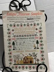 Antique Museum Samplers Cooper-Hewitt Museum Collection Cross Stitch Patterns - Picture 1 of 3