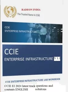 CISCO CCIE EI Enterprise Infrastructure v1.1 Real lab workbook 2025 work book - Picture 1 of 1