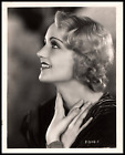 Hollywood Beauty CAROLE LOMBARD Glamour POSE 1920s STUNNING PORTRAIT Photo 683