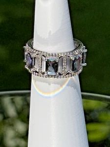BP "Say It's Fate" Size 9 RG18793 June 2025 Alexandrite on Rhodium plating - Picture 1 of 4