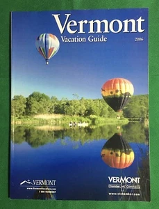 2006 Vermont Vacation Guide Chamber Of Commerce Travel Info Publication - Imagen 1 de 5