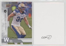 2018 Upper Deck CFL Blank Back Ian Wild #117