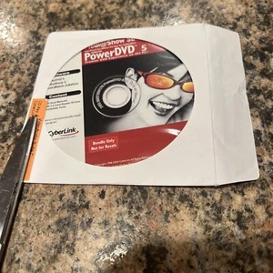 Cyberlink PowerDVD 5 XP CD-ROM Software for Windows PC XP / 98se / 2000 + CD Key - Picture 1 of 1