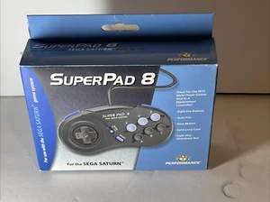 Performance Superpad 8 Controller (Sega Saturn) NEW In Box Sealed - Picture 1 of 2