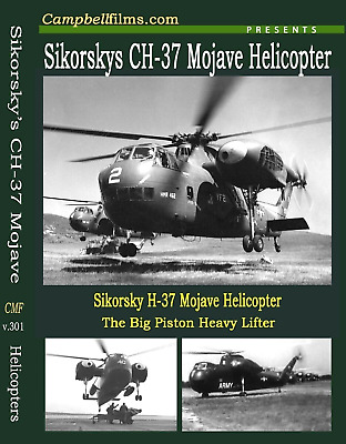 Army USMC Sikorsky H-37 Mojave Helicopter fil...