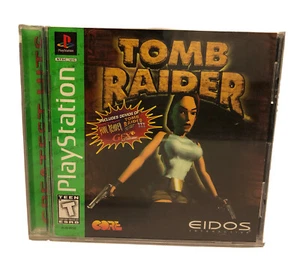 Untested Tomb Raider PS1 With Demo Tomb Raider 3 RARE Playstation Game Scratched - Picture 1 of 8