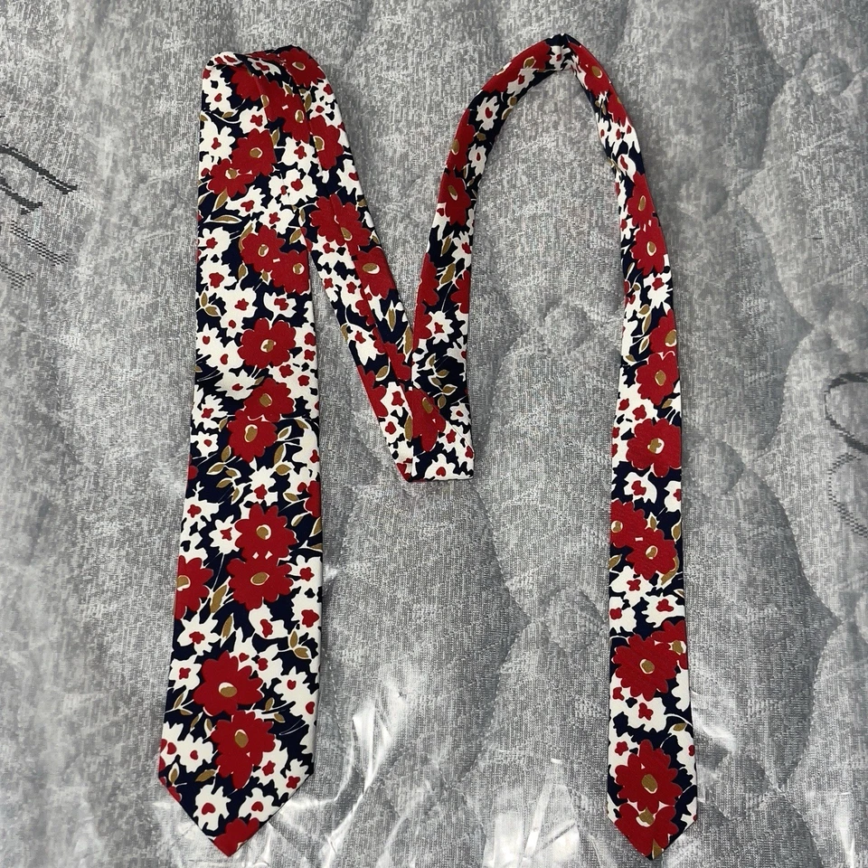 Traje Corbata Floral J.Crew Ludlow Para Hombre 100% Seda Hecho en EE. UU. W2.3/4 L57 Foto 1 de 4