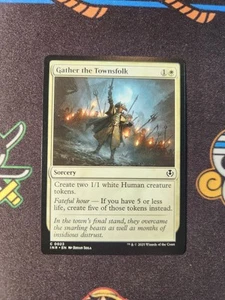 EXACT CARD PICTURED Gather The Townsfolk INR 0023 MTG Innistrad Remastered Non-F - Picture 1 of 2