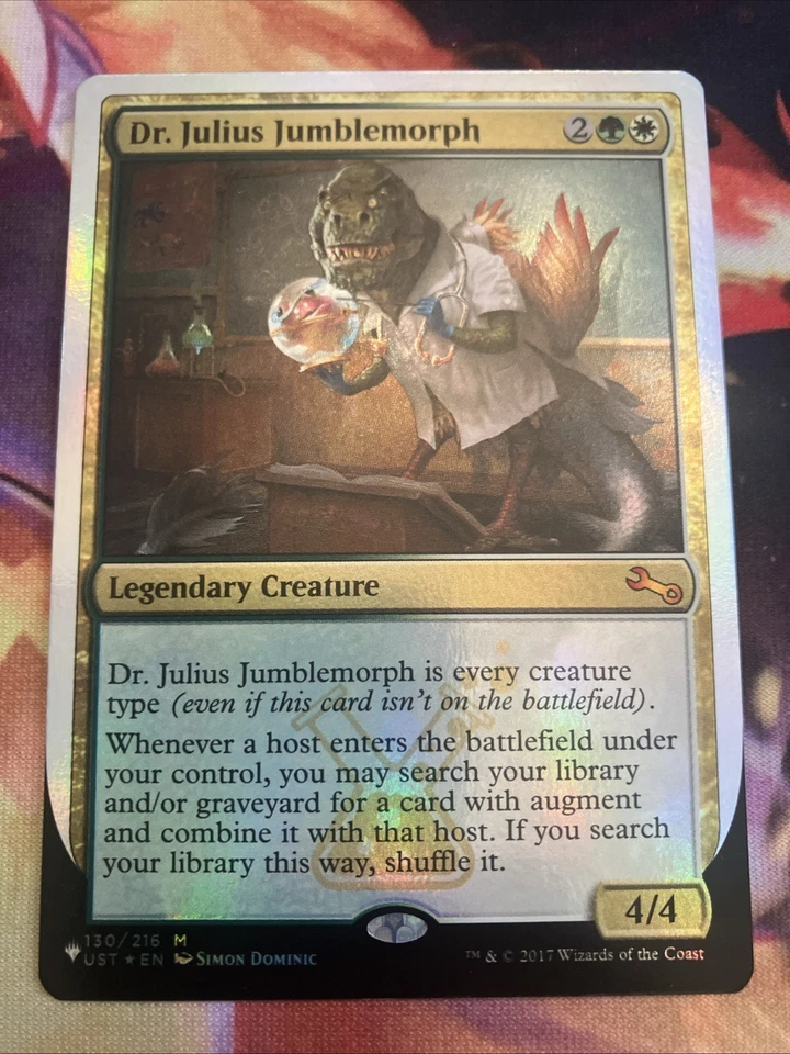 Dr. Julius Jumblemorph FOIL Unstable Mythic Rare CARD - Image 1 of 1