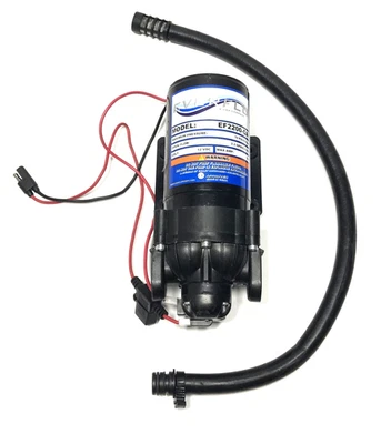 Bomba de diafragma Everflo EF2200-QA 2,2 GPM/8,3 LPM 12 V - Puerto de conexión rápida Foto 1 de 4