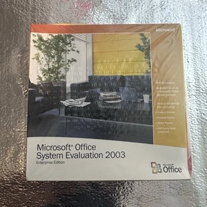 BRAND NEW, SEALED Microsoft Office System Evaluation 2003 Enterprise Edition - Picture 1 of 5