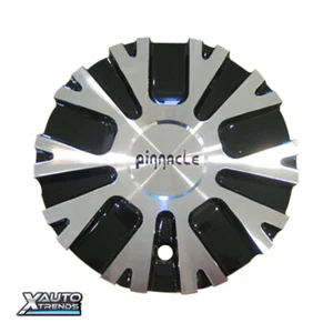 Pinnacle P62 Via Black / Machine Metal Center Cap P001-AL-173LV 6 3/4  - Picture 1 of 2