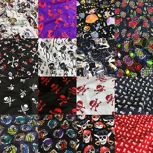 NEW Halloween 100% Cotton Printed Fabric - MANY DESIGNS - 60" WIDE - PER METRE - Picture 1 of 70