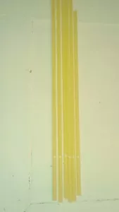 colored boro rod co 33 Opaque topaz 8mm X approximently 15" 1/2 pound. - Picture 1 of 1