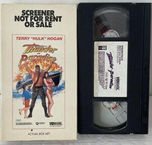 Thunder In Paradise VHS Vidmark Screener/Promotional Copy - Hulk Hogan