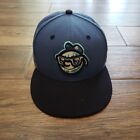 Ashville Tourists Hat Cap Fitted 7 5/8 Blue New Era 59FIFTY Mr. Moon Minors