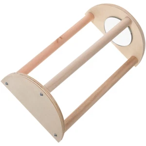 Poultry Feeding Chicken Feeder Hen Swing Baby Wood Stand Standing - Picture 1 of 12