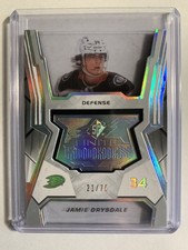 2021-22 SPx Finite Rookies Silver Spectrum #F6 Jamie Drysdale 21/75