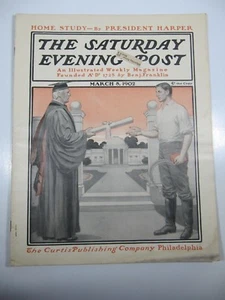 The Saturday Evening Post Magazine- March 8, 1902- Guernsey Moore Illustrated - Imagen 1 de 4
