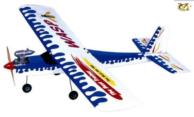 VQ Models .46 size Wasp Trainer (Blue) 60in Wingspan ARF (Kit Only) - Image 1 of 3