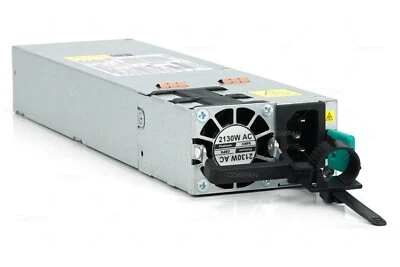 H66158-010 INTEL 2130W POWER SUPPLY 80 PLUS PLATINUM AC CRPS - Image 1 of 4