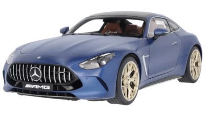 AMG Gt 63 4 Matic + Coupè C192 Modello Auto Modellino Blu 1:12 By Minichamps - Immagine 1 di 4