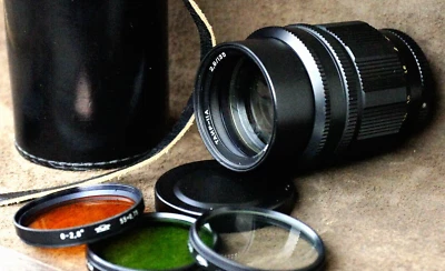 Lens TAIR-11A f2.8 /135mm M42 + for NEX E-mount + filters - Image 1 of 4