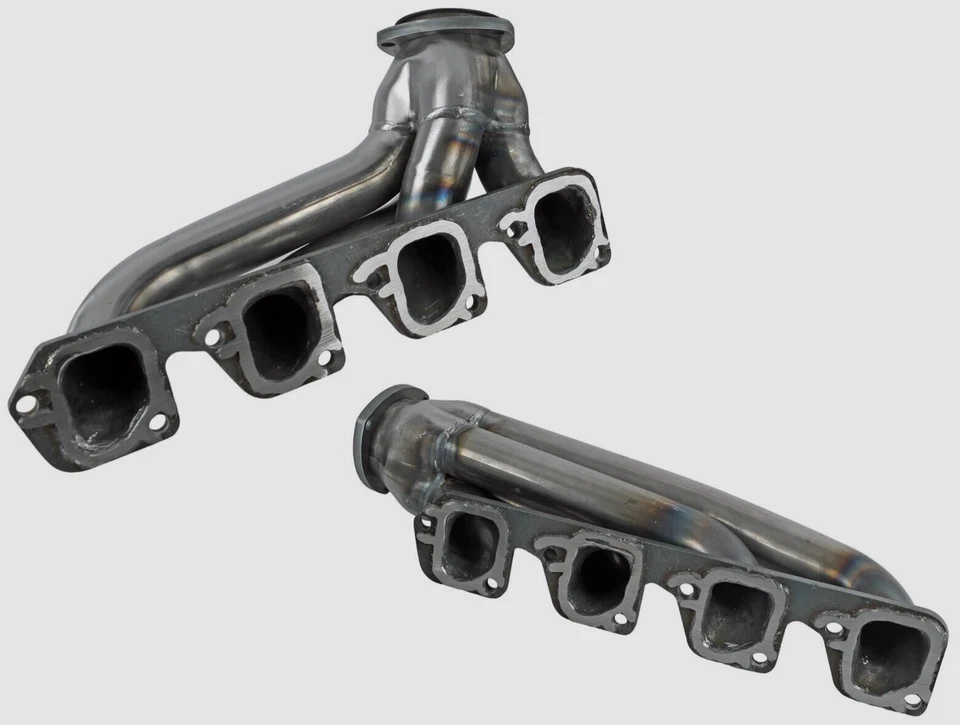 Cabezales de escape de acero liso Sanderson 1969-73 Ford Mustang 351C 351W 400 FC4-P Foto 1 de 1