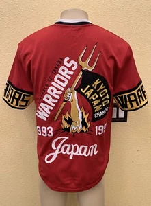 IRO OCHI Men’s Size Large Red #3 YAMAGATA Embroidered Baseball Jersey - Picture 1 of 12