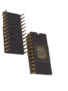 2708 TMS2708JL VINTAGE TEXAS / INTEL INSTRUMENTS CERAMIC UV WINDOW EPROM - Picture 1 of 4