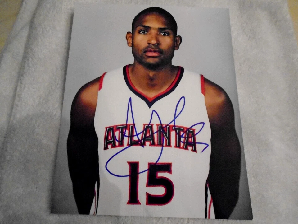 Foto de baloncesto firmada por AL HORFORD Atlanta Hawks (8x10) Foto 1 de 1