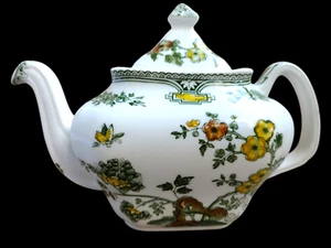 Teapot Mason's Ironstone Manchu England Multicolor Flower with Flaws - Read - Picture 1 of 23