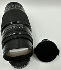 Quantaray AF Zoom Objektiv 75–300 mm f/4,5–5,6 Minolta 1,5 m/4,9 Fuß Makro mit Kappe hinten