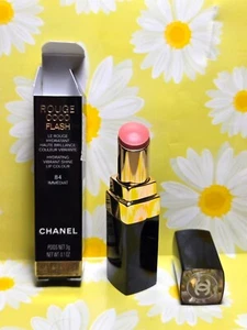 CHANEL ROUGE COCO FLASH HYDRATING VIBRANT SHINE LIP COLOUR 84 IMMEDIAT - Picture 1 of 8
