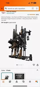 Halterlose Displays - Waffenständer und Gewehraufbewahrung für 6 Winchester Remington Ruger - Bild 1 von 5