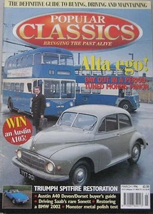 Popular Classics 03/1996 featuring Saab Sonett, Triumph, Austin, BMW, Vauxhall - Picture 1 of 2