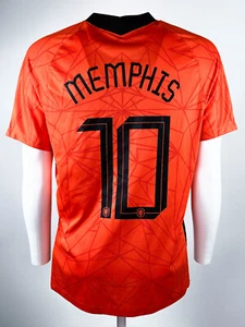 Nike Niederlande Trikot Holland #10 Memphis 2020/2021 Gr.M Orange - Bild 1 von 10