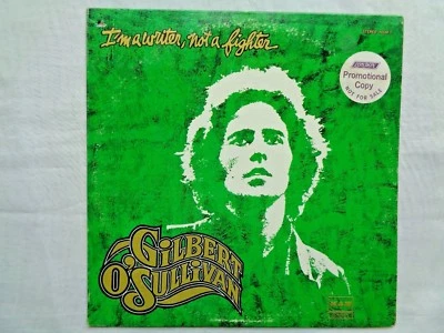 Gilbert O'Sullivan I'm A Writer, Not A Fighter 1973 Bell Sound C-3/C-3 Promo NM - Image 1 of 4