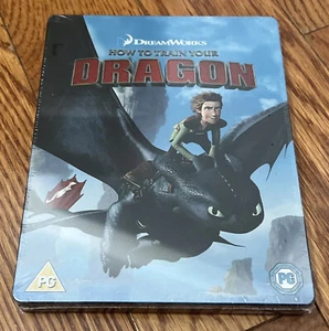 How To Train Your Dragon Bluray UK Steelbook NEW - Picture 1 of 3