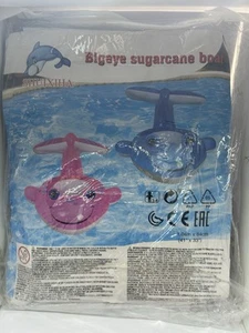 Baby And Toddler Whale Pool Float Color Blue - Picture 1 of 2