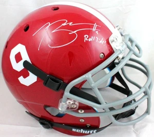 Bryce Young Signed Alabama Crimson Tide F/S Schutt Authentic w/Roll Tide-BAWHolo - Picture 1 of 12