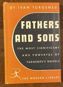 Turgenev, Fathers & Sons pre-1946 Modern Library HC w/DJ orig 95 cents NICE - Picture 1 of 8
