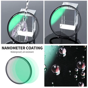 K&F CONCEPT NANO-X-1/8 Soft Focus Filter Diffusion Filter 55mm Black DKTG - Picture 1 of 7